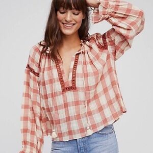 Free People Honey Grove Blouse